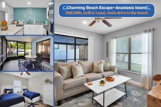 Summer Spot! Charming Beach Escape Lanai & Grill - 0
