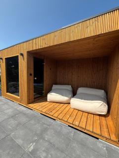 Siedlisko na wydmach, sauna, jacuzzi, domki klimatyzowane - Łeba - 6