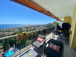 Nice Ouest-Splendide 3p, Roof-Terrace Panoramic Sea View - Nice - 6