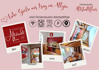 Ferienstudio Altstadtflair - historisch urlauben im Denkmalschutz am Kurpark - Isny im Allgäu - 0