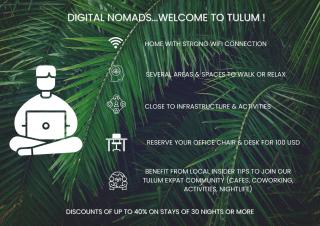 2 BR Bliss Stunning Rooftop Gym Osmosis Desk - Tulum - 7