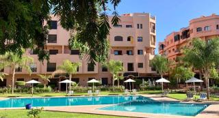 Appartement confortable Rez-de-Jardin Résidence avec 5 Piscines - Marrakesch - 8