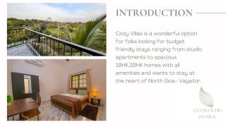 GOAROUND- Cozy Casa Mellow at Vagator by Goaround Homes - Anjuna - 6