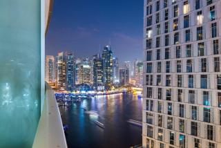 Luxury Apartment 2BR with Sea & Palm View - DAMAC Heights - 9