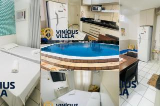 Condomínio Golden Dolphin a uma quadra do Axé Mói, com piscina, churrasqueira, portaria 24hrs, de frente à supermercado, e centro gastronômico - 9