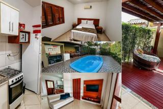 Apto Térreo 2 quartos sendo 1 suite (ambos com ar), no Residencial Etrusco a aproximadamente 600m da Barraca do Gaúcho, condomínio com wi-fi, piscina e área Gourmet. - Porto Seguro - 9