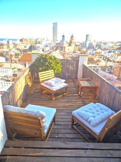 The Alicante Old Town artist workshop, Impressive rooftop, terrace with amazing city views and sea views, BBQ, Air conditioner, Wifi - Alicante - 0