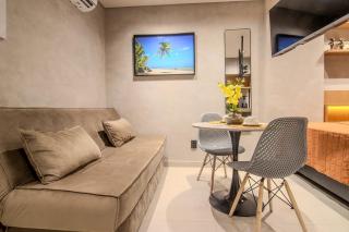Flat a 50m da praia, com cozinha, estacionamento, recepção 24h, academia, lavanderia, Wi-Fi, Rooftop com piscina, churrasqueira e vista incrível - João Pessoa - 6
