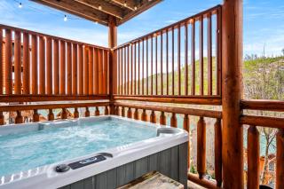 5BR Smokies Cabin Pool Hot Tub View & Game Room - Sevierville - 7