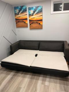 Spacious 2 bedroom 3 beds lower unit with separate entrance and parking space Near Downtown, Calgary Zoo, Costco and many more - Calgary - 8