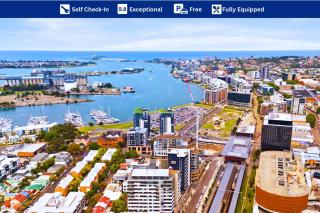 Harbour Towers, Newcastle's Elite Apartment Stays, Free Parking & Tram Access - Newcastle - 0