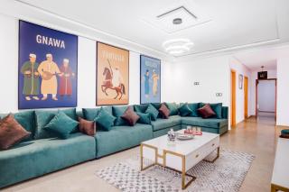 Chic 2BR With Balcony & Terrace in Place Mozart - Tangier - 8
