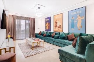 Chic 2BR With Balcony & Terrace in Place Mozart - Tangier - 0