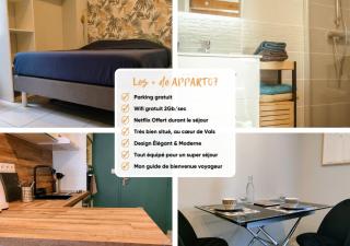 Charmant Studio avec Parking Gratuit - Vals-les-Bains - 6