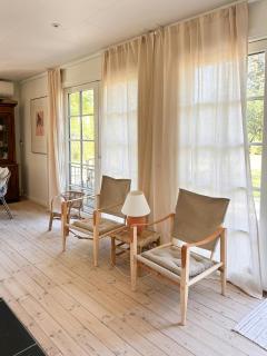 Wood Home With Fireplace And Nordic Design - 7