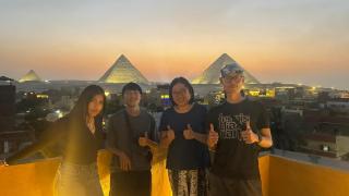 Eyad Pyramids view - Le Caire - 8