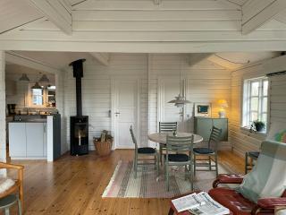 Bright House In Dune Row Near The North Sea - 8