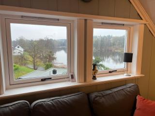 Loft by Water Lake, central, 5 min from E6 - Moss - 6