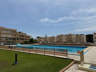 Central studio, quiet, unobstructed view, swimming pool - Mandelieu La Napoule - 9