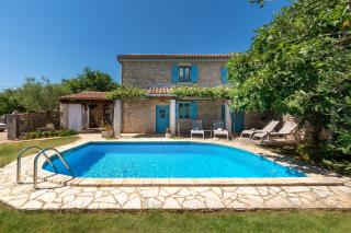 Casa Celeste mit Pool und Sauna, Panoramameerblick, Haustiere willkommen - Vošteni - 0