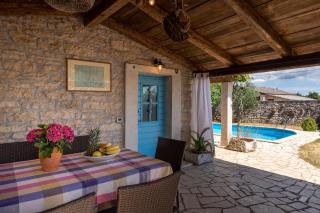 Casa Celeste mit Pool und Sauna, Panoramameerblick, Haustiere willkommen - Vošteni - 8