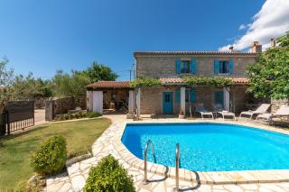 Casa Celeste mit Pool und Sauna, Panoramameerblick, Haustiere willkommen - Vošteni - 2
