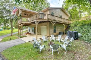 5 Mi to Dtwn Hiawassee Creek-Front Home with Deck - Hiawassee - 9