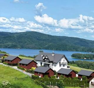 ,,KICZARA" Domki na Punkcie Widokowym POLAŃCZYK z widokiem na Jezioro Solińskie i góry-ogrzewane klimatyzacją 6018-06454 - Polańczyk - 9