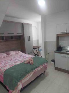 2 Studio Cama Queen Aeroporto a 8min com Garagem - São José dos Pinhais - 8