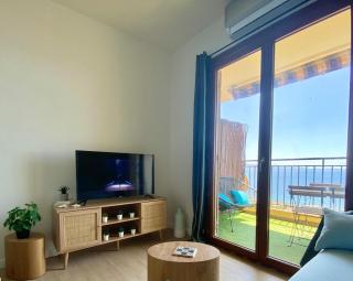 VUE MER EXCEPTIONNELLE !! Bien calme et lumineux sur la prestigieuse route des Sanguinaires à Ajaccio - Ajaccio - 1