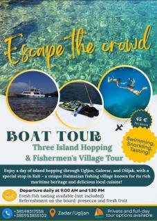 Zadar Kali Booking Franov Residence on island Ugljan with the pool, BBQ and beautiful sea-view! - 4