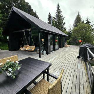 Lakefront cottage with jacuzzi - Borgarnes - 0
