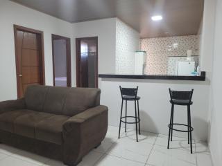 Apartamento com ar e exclusivo, zona sul de Ilhéus, bairro Hernani Sá - 0