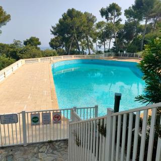 Le Paradis au Mont des Oiseaux - Studio - Clim - Piscine - Tennis - Vue Mer - Hyères - 8