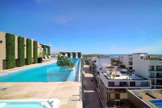 Coco Zen Studio king size bed sea view near Coco Beach PDC - Playa del Carmen - 0