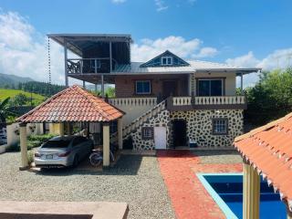 Villa de Grupo 16, Piscina Natural, Jacuzzi, Granja y Mascotas, Rosa & Deivi te esperan - Villa Altagracia - 0