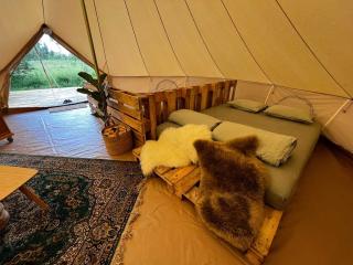 Slow Life Sweden - Family Glamping Tent Poppel - - 6
