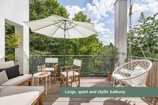 Blueberry Living - Design Loft nahe München - Dachterrasse - S-Bahn - Gauting - 8