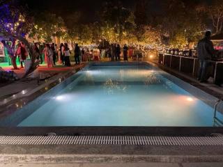 OKO Resort Chandigarh !! Cottages ! Swimming Pool ! Play Area ! Restaurant ! Banquet ! Best option for Calm and Peaceful Stay - Chandīgarh - 4