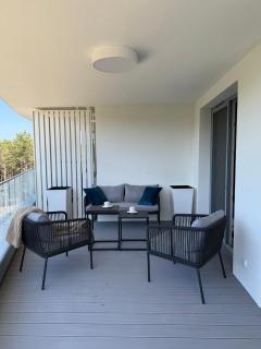 Rogowo Pearl Green Deluxe 2 sypialnie z widokiem na wydmę i na jezioro - 9