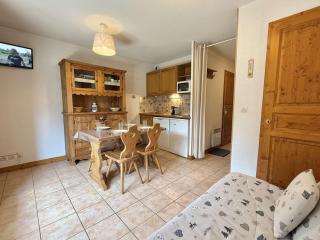 Charmant Studio Cabine à Praz-Sur-Arly, Ideal Pour 4 avec Parking, Proche Village et Remontées - FR-1-603-17 - Praz-sur-Arly - 0