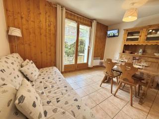 Charmant Studio Cabine à Praz-Sur-Arly, Ideal Pour 4 avec Parking, Proche Village et Remontées - FR-1-603-17 - Praz-sur-Arly - 9