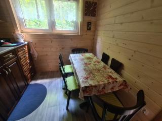 Duży drewniany domek nad rzeką, Obidza 381, Łącko - Obidza - 2