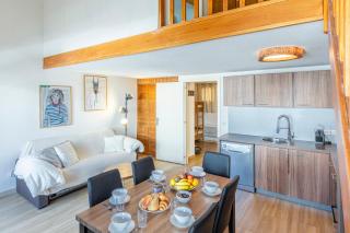 Duplex vue dégagée, garage, local à ski, wifi, 6 pers - 8