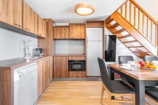 Duplex vue dégagée, garage, local à ski, wifi, 6 pers - 7
