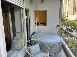 Amazing Apartment with Balcony & HotTub at Carmel Center - Haifa - 9