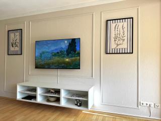HyggeLiving - DELUXE - 90qm - Balkon - Gartenblick - 55 Zoll TV - Boxspringbetten - Hunde - Kinder - Fahrradkeller - Bad Harzburg - 1