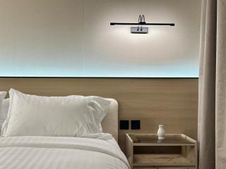 شقة فاخرة بغرفتين نوم وصاله ومطبخ مستقل - 7