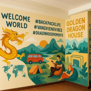 Vang Vieng Golden Dragon House - Vang Vieng - 7
