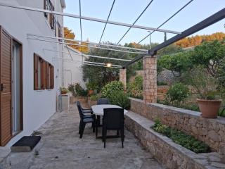 APARTMENTS JELENA SUPETAR - three apartments - a small house with a private yard - two-room apartment with a sea view - three-room apartment with garden and barbecue - free parking - 3